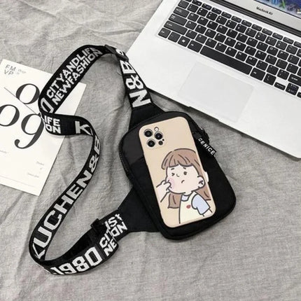 Urban Men's Shoulder Bag  Waterproof & Mobile-Friendly