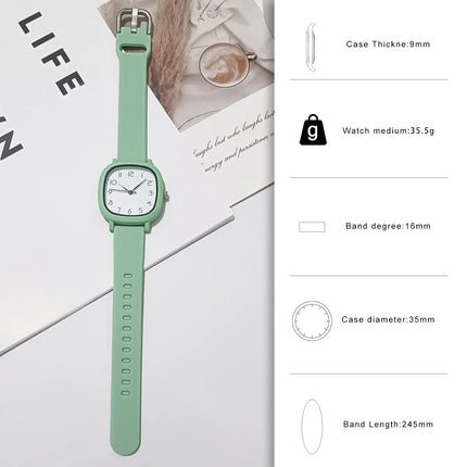Cute Bear Ladies Watch Casual Jelly Style