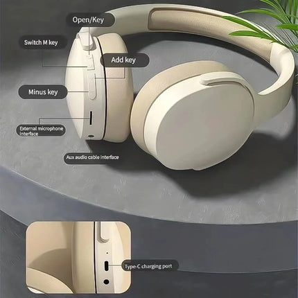 Over Ear HIFI Stereo Headsets True Sports With Earphones